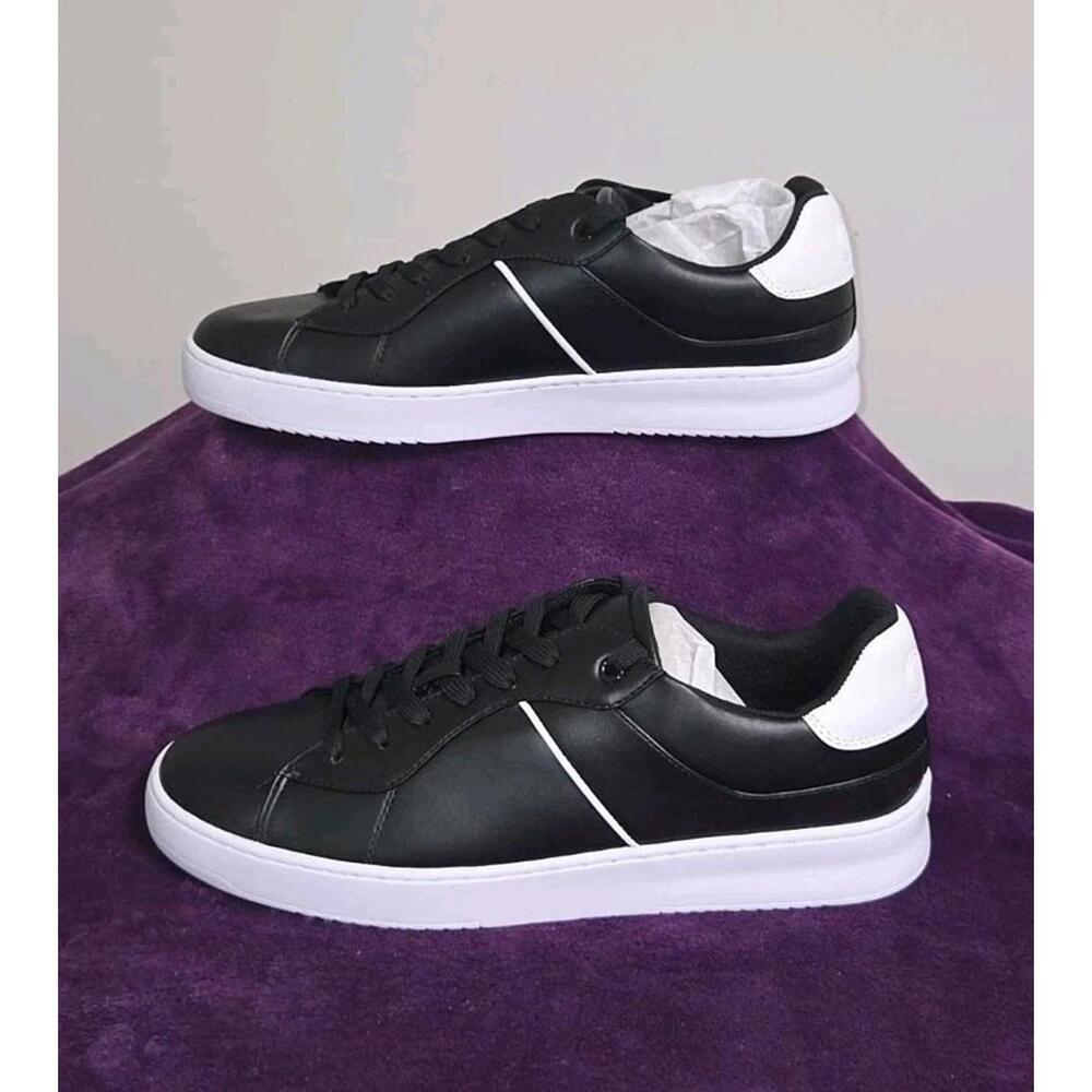 Calvin Klein Men's Libra BLACK Lifestyle Sneakers Athletic Shoe NEW Size 13 NIB